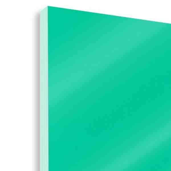 PAPEL LUSTRE SATINADO 49X66 CM. TURQUESA 431 E.25 C500